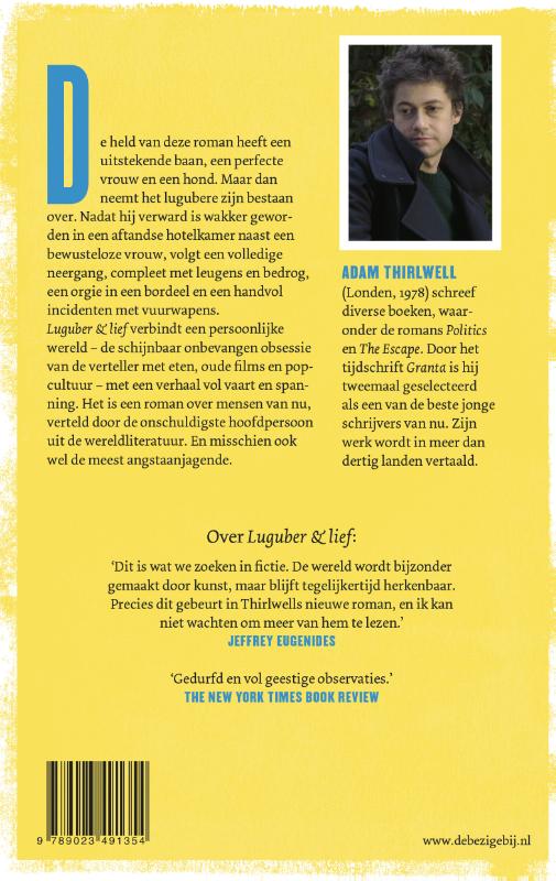 Luguber en lief achterkant