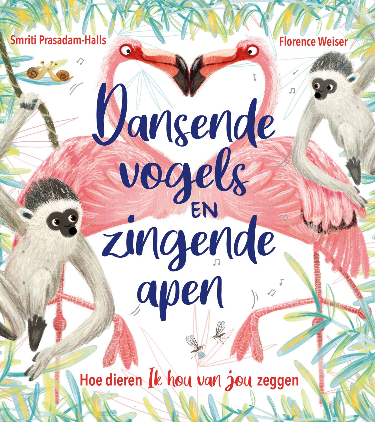 Dansende vogels en zingende apen