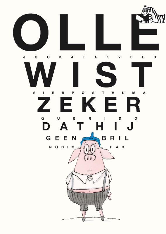 Tijgerlezen  -   Olle wist zeker dat hij geen bril nodig had