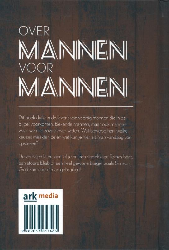 OP DE MAN AF achterkant