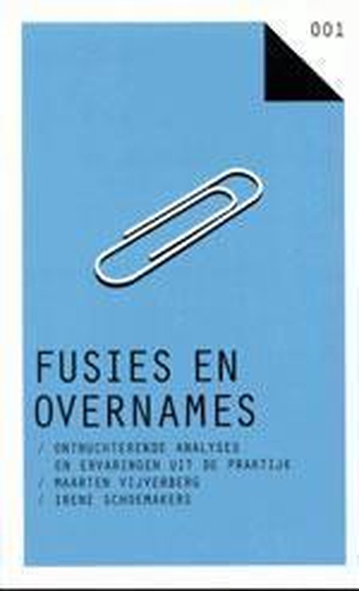 I. Schoenmakers Fusies En Overnames thumbnail