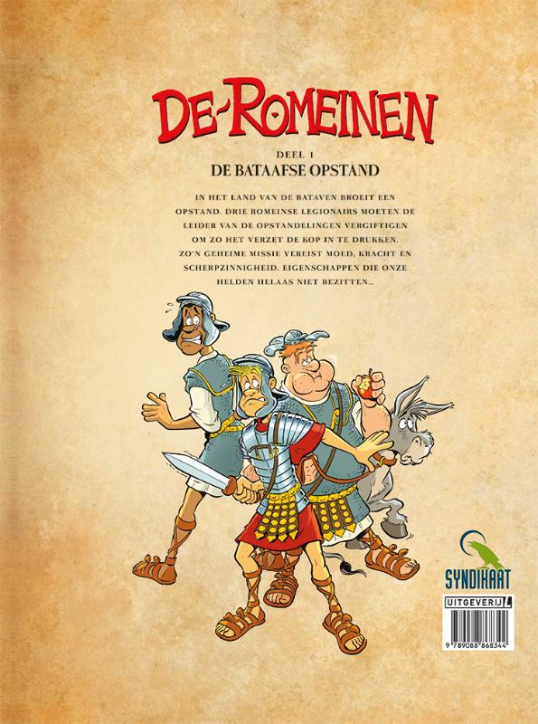 De Bataafse opstand / De Romeinen / 1 achterkant