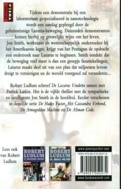 De Lazarus vendetta / Jon Smith / 5 achterkant