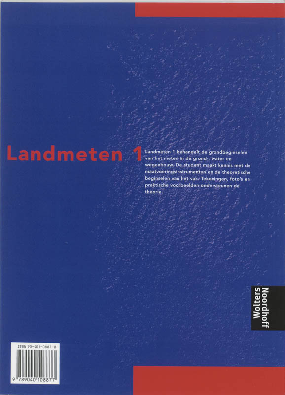 Landmeten 1 achterkant