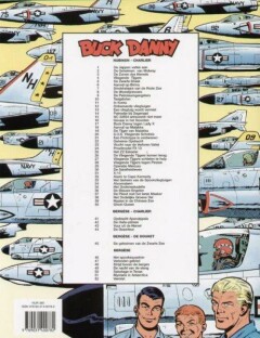 De satellietdieven / Buck Danny / 30 achterkant