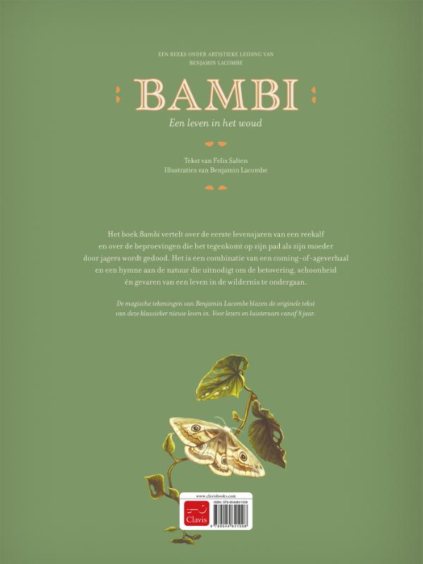 Bambi / Geïllustreerde klassiekers achterkant