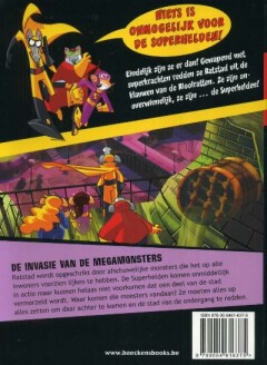 De invasie van de megamonsters / Superhelden / 2 achterkant