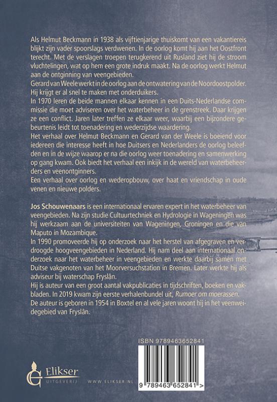 Mannen in modderland achterkant