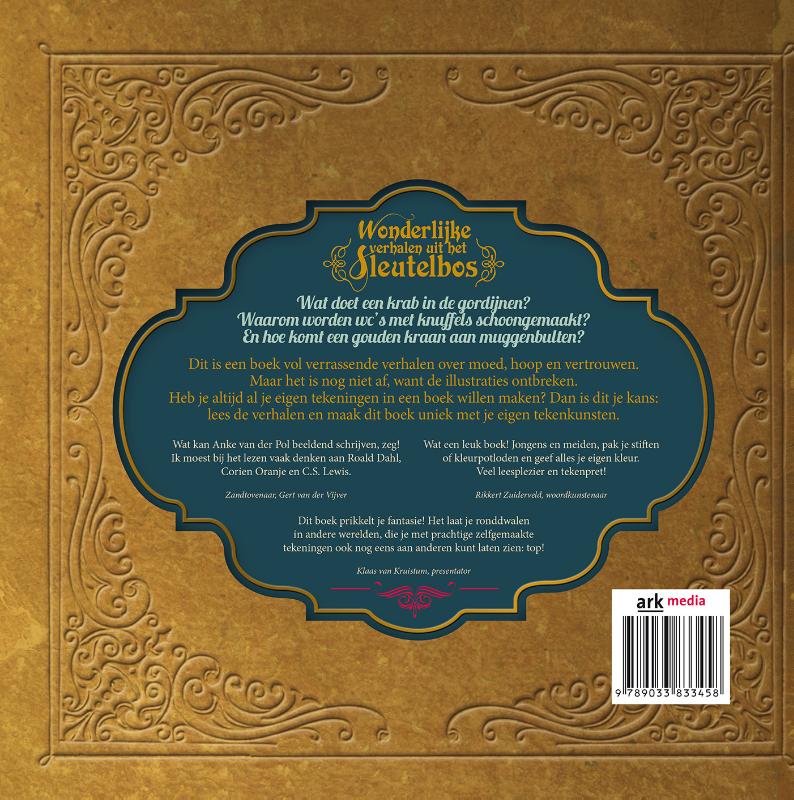 Wonderlijke verhalen uit het sleutelbos Wonderlijke verhalen uit het sleutelbos achterkant
