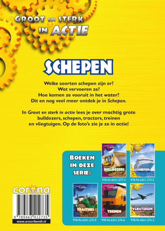 Schepen / Groot en sterk in actie achterkant