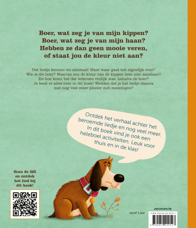 Boer wat zeg je van mijn kippen / Pelkmans achterkant