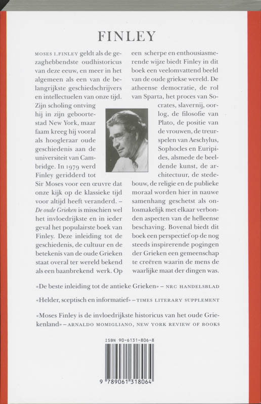 De oude Grieken De oude Grieken achterkant