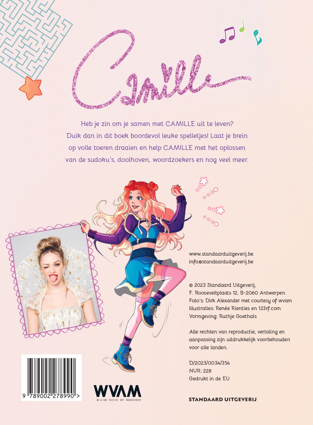 100 spelletjes / Camille / 1 achterkant