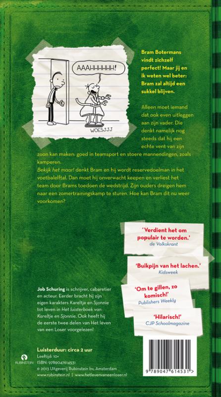 Het leven van een Loser 3 - Bekijk het maar! achterkant