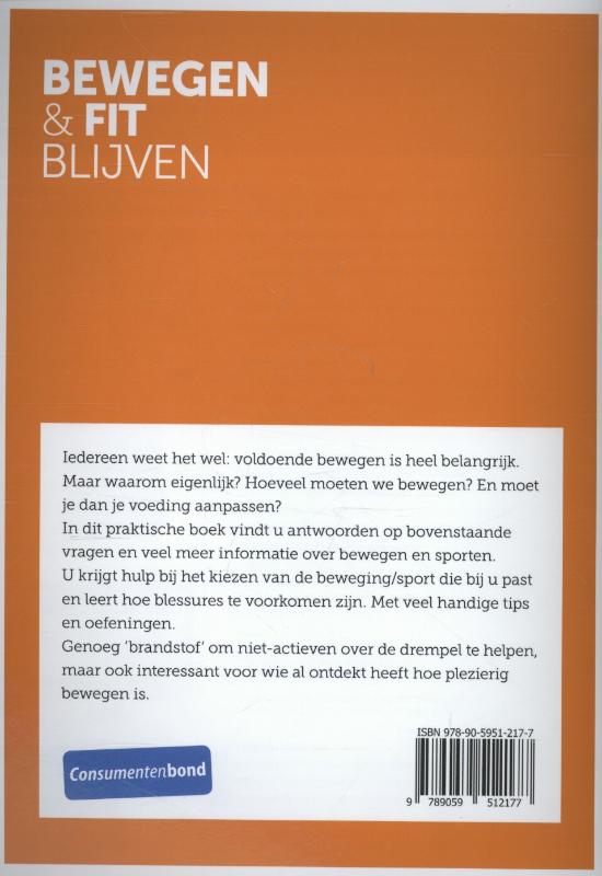 Bewegen & fit blijven achterkant