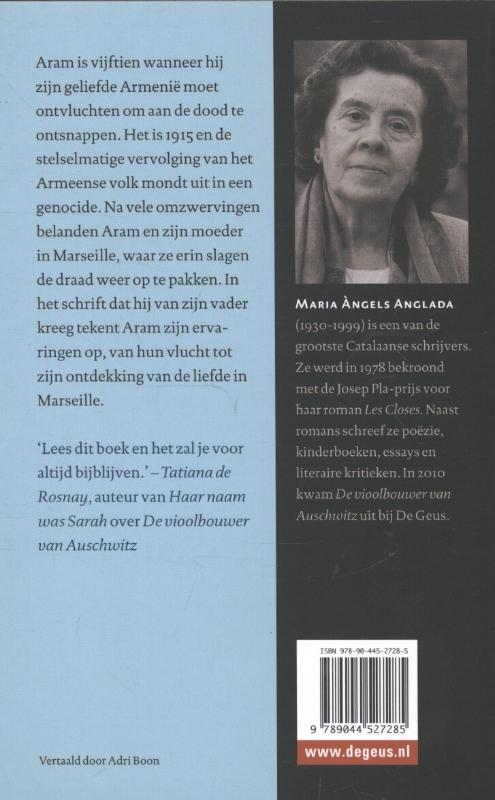 Het dagboek van Aram achterkant