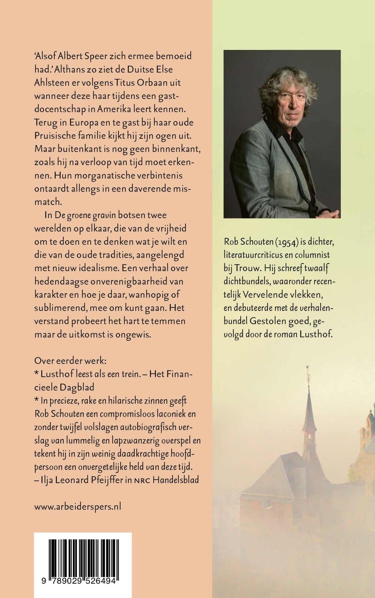 De groene gravin achterkant