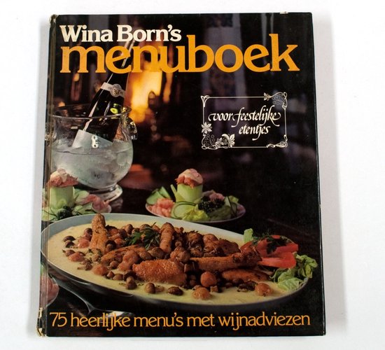 Wina Borns's menuboek