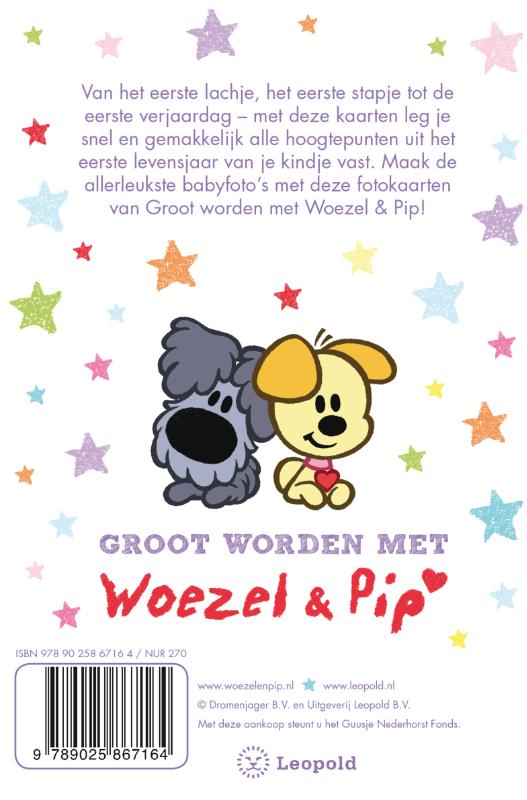 Woezel & Pip  -   Groot worden met Woezel en Pip achterkant