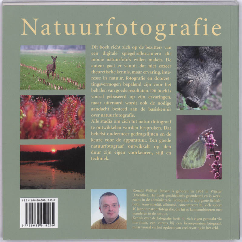 Praktijkboek natuurfotografie achterkant