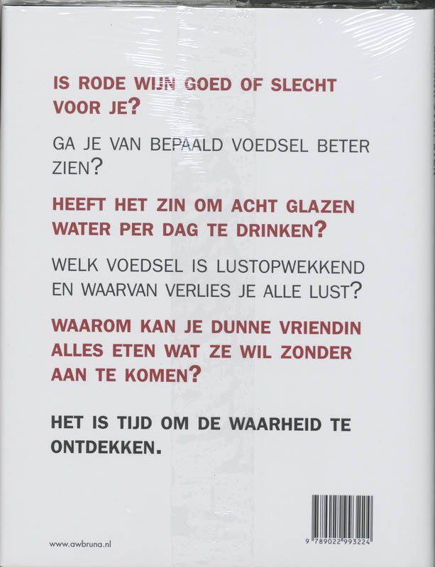 The truth about food achterkant
