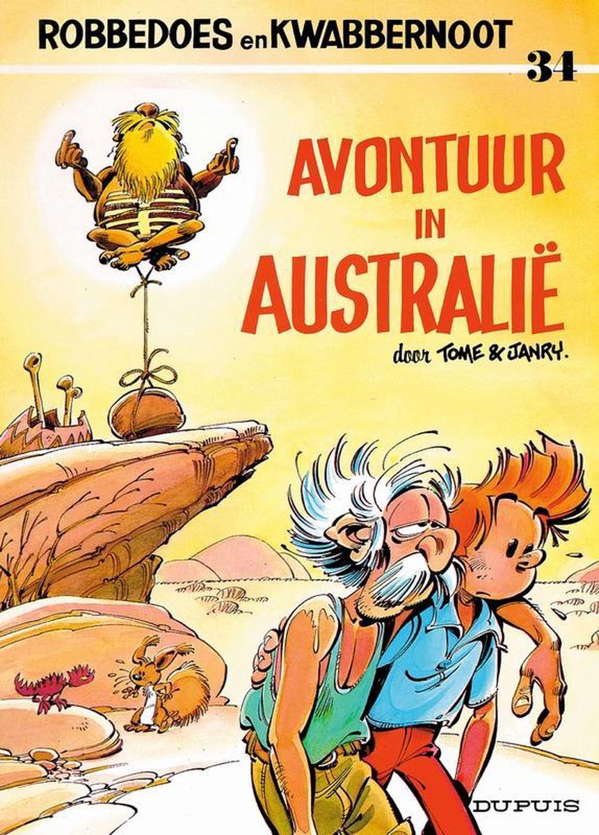 boekenbalie_9789031409723_cover Avontuur in Australië / Robbedoes en Kwabbernoot / 34