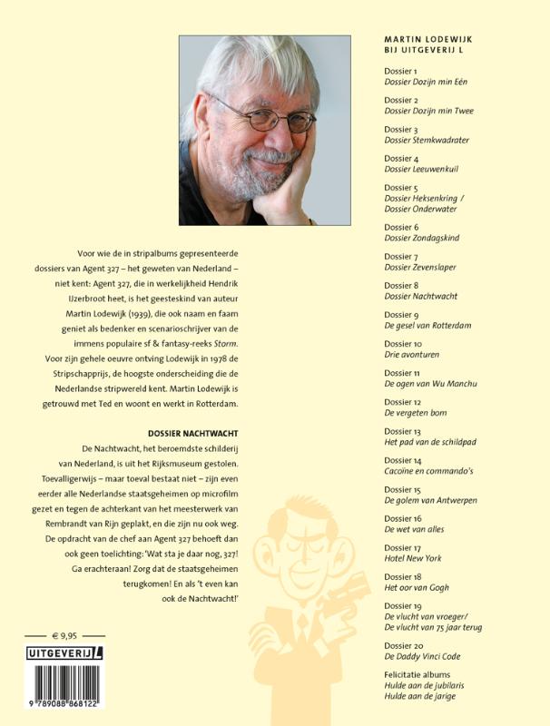 Dossier Nachtwacht / Agent 327 / 8 achterkant