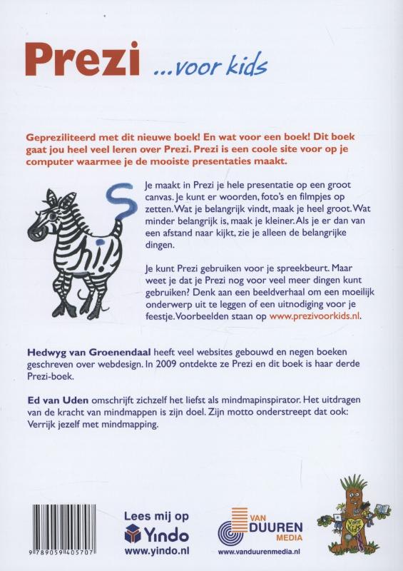Prezi voor Kids / Voor Kids achterkant