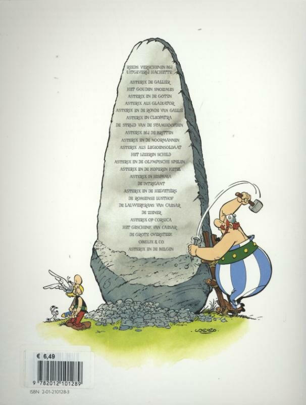 Asterix 3: Asterix en de Goten / Asterix / 3 achterkant