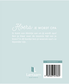 Hoera, je wordt opa achterkant
