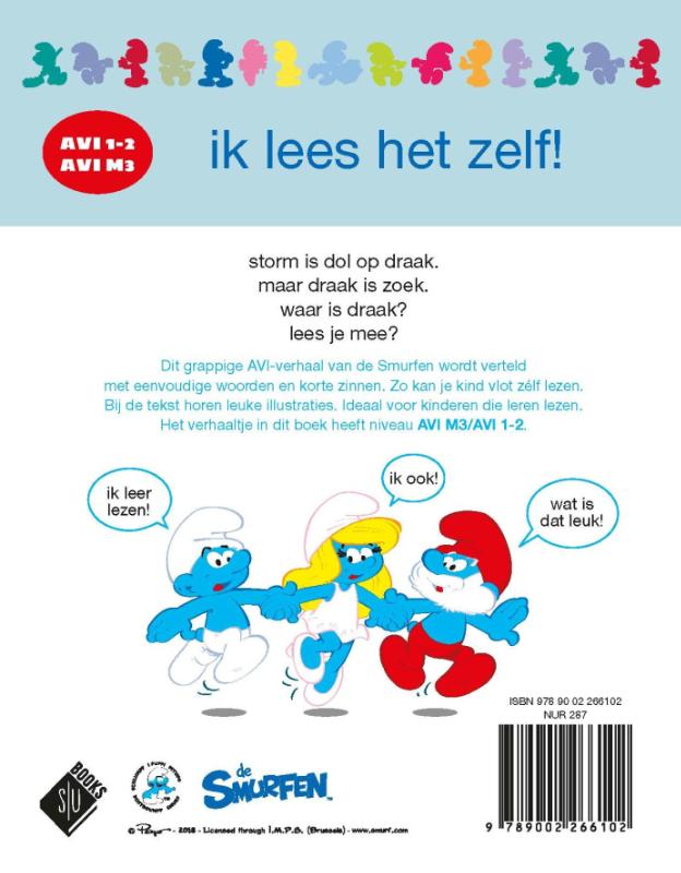 Waar is draak ? / De Smurfen achterkant