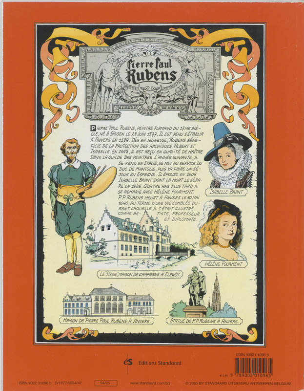 Bob et Bobette 164 - Le rapin de Rubens achterkant