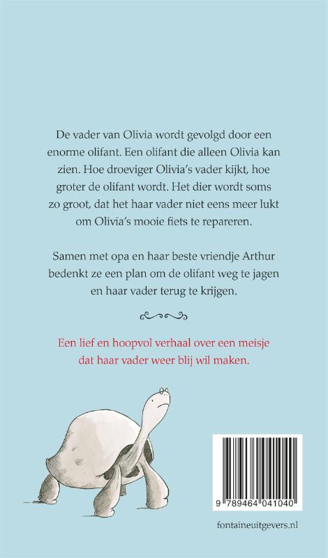 De olifant achterkant