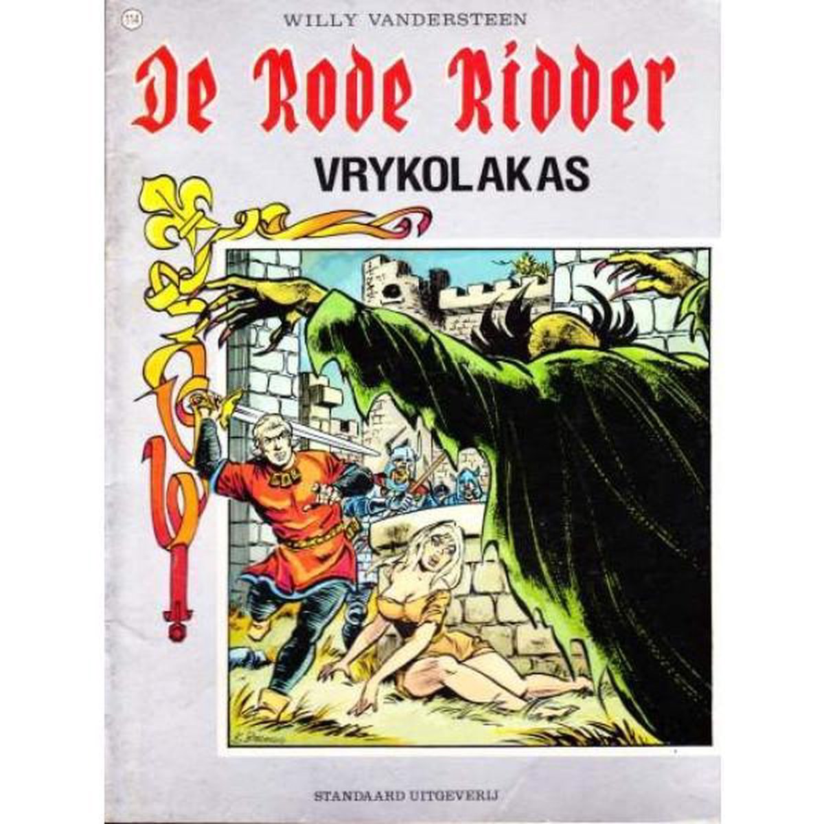Willy Vandersteen Vrykolakas / De Rode Ridder / 114