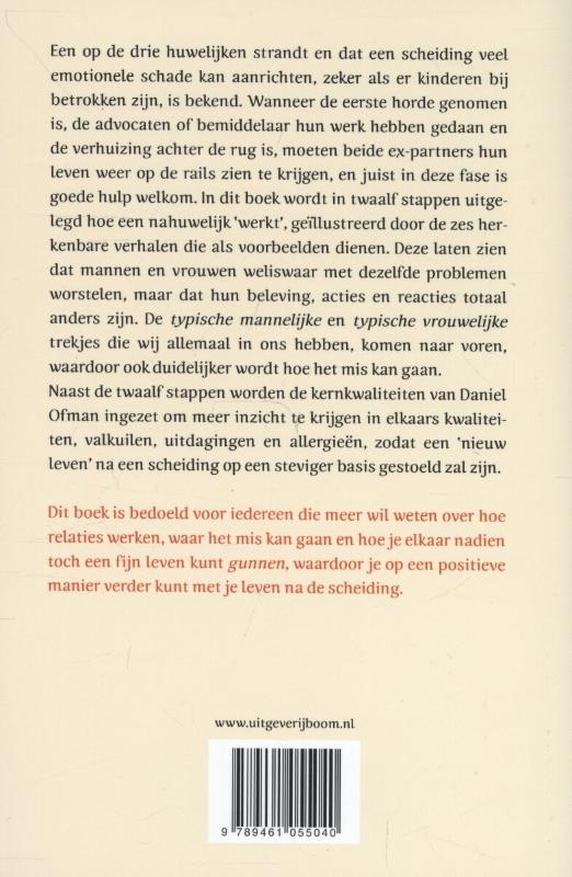 Het huwelijk voorbij achterkant