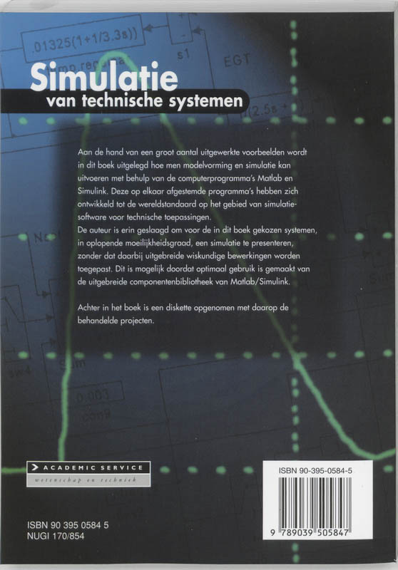 Simulatie Technische Systemen Matlab achterkant