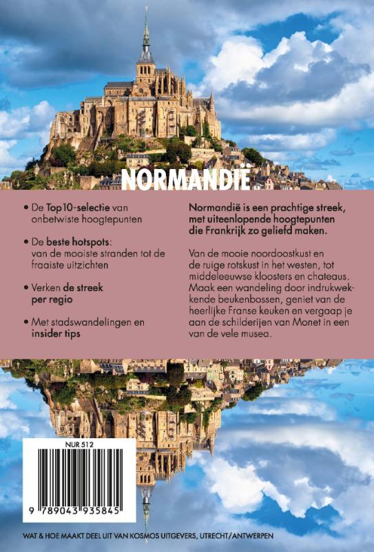 Normandië / Wat & Hoe reisgids achterkant