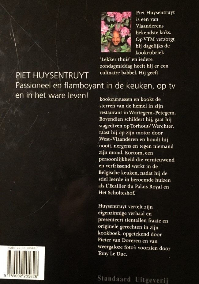 PIET HUYSENTRUYT EIGENTIJDS & EIGENZINNI achterkant
