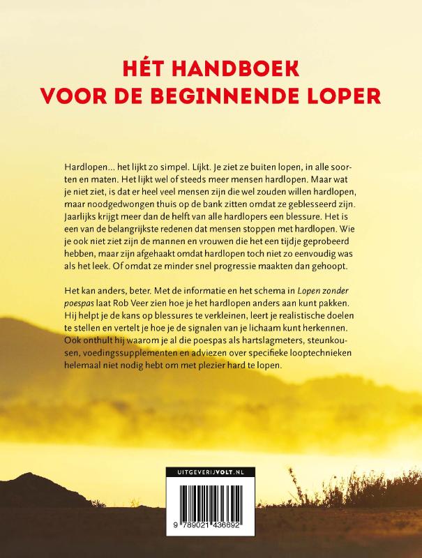 Lopen zonder poespas achterkant
