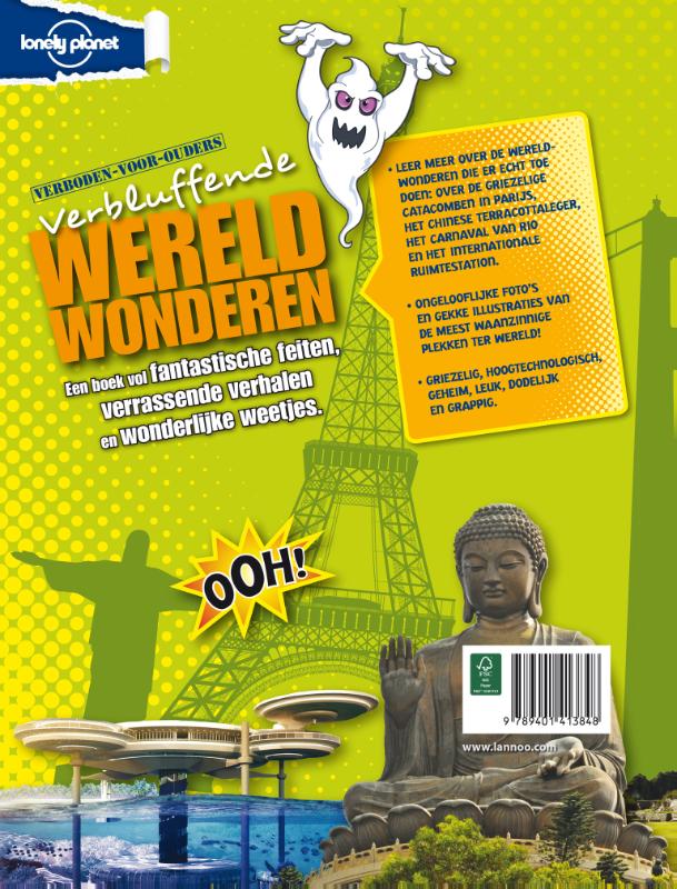 Lonely planet - verboden voor ouders - Verbluffende wereldwonderen achterkant