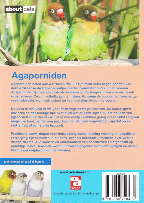 Over Dieren 0046 -   Agaporniden achterkant