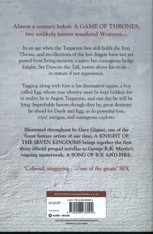 A knight of the seven kingdoms achterkant