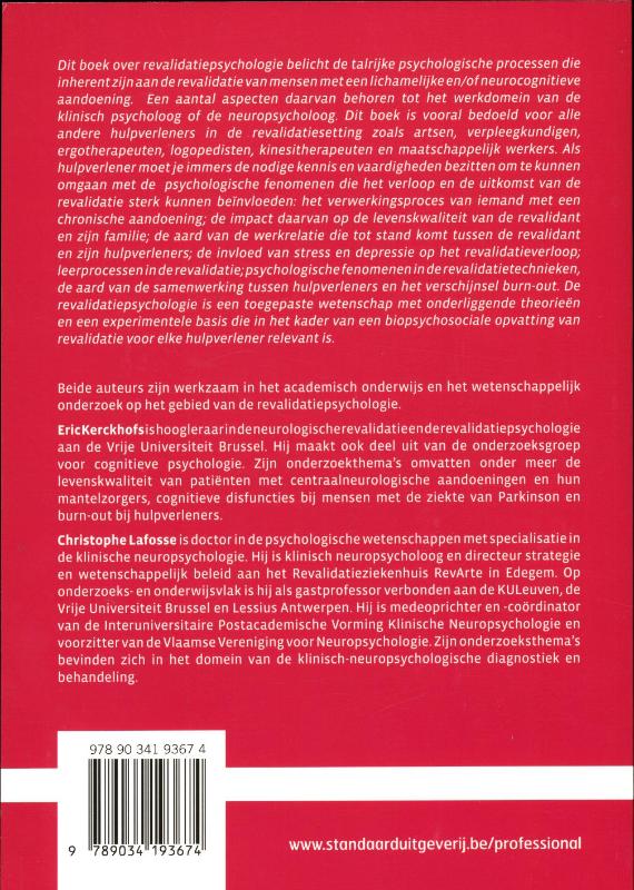 Revalidatiepsychologie achterkant