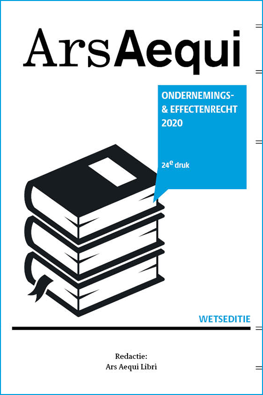 Ondernemings- & effectenrecht 2020 / Ars Aequi Wetseditie