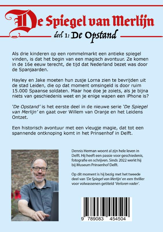 De Spiegel van Merlijn 1 / De spiegel van Merlijn / 1 achterkant