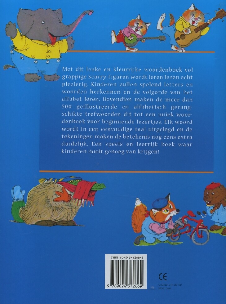 Mijn leuk ABC / Richard Scarry achterkant