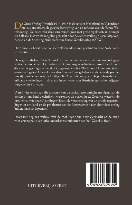 De Grote Oorlog, kroniek 1914 - 1918 / De grote oorlog, 1914-1918 / 46 achterkant