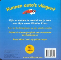 Kunnen auto's vliegen? / Mijn eerste Winkler Prins achterkant