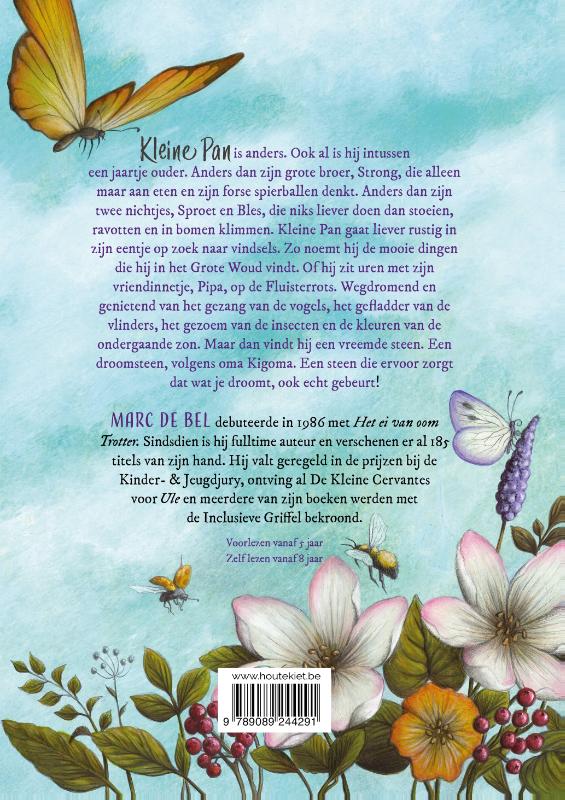 Kleine Pan en de droomsteen / Kleine Pan / 2 achterkant