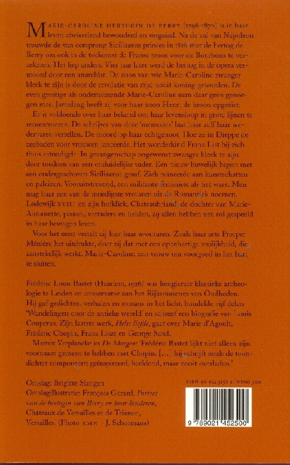 De schele hertogin achterkant